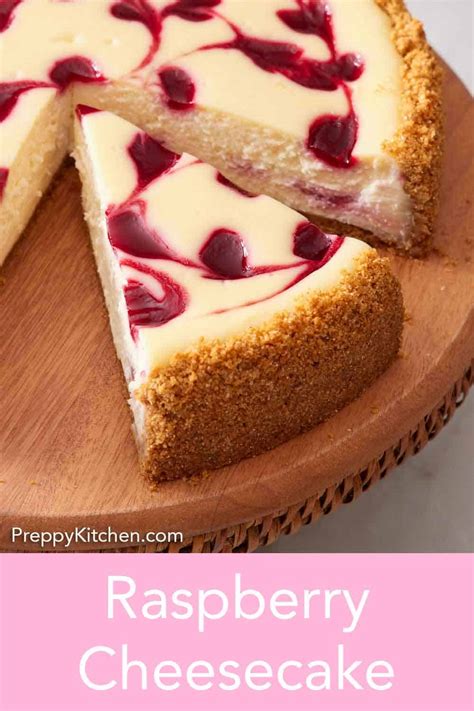 Raspberry Cheesecake Recipe Preppy Kitchen