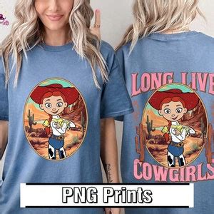 Vintage Toy Story Jessie Long Live Cowgirls Png Toy Story Jessie