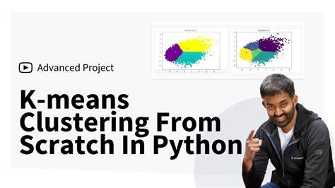 K Means Clustering Algorithm From Scratch In Python Beginner