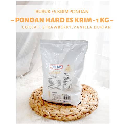 Jual Bahan Ice Cream Bubuk Es Cream Haan Es Krim Pondan Rasa Shopee Indonesia