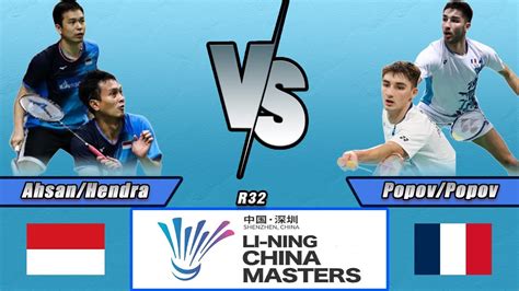 Mohammad Ahsan Hendra Setiawan Vs Christo Popov Toma Junior Popov