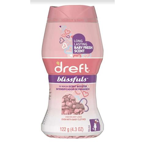 Jsc Dreft Blissfuls In Wash Scent Booster Beads Baby Fresh Oz