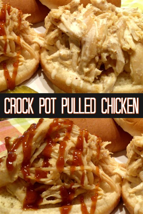 South Your Mouth Crock Pot Pulled Chicken