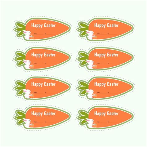 Easter Name Tag Labels Free Pdf Printables Artofit