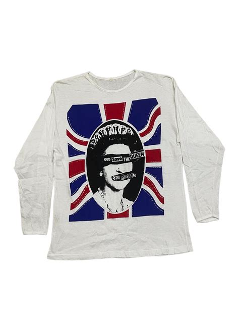 Vintage Vintage 80s Sex Pistols God Save The Queen Elizabeth Ii Tees Grailed