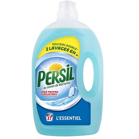 PERSIL Lessive Liquide L Essentiel Au Savon De Marseille 37 Lavages 2