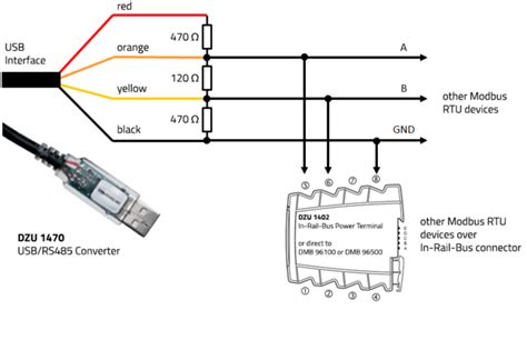 Modbus Rtu Wiring Diagram Wiring System