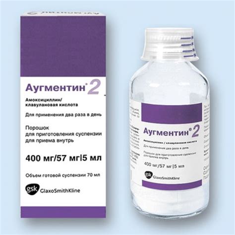 Амоксиклав (аугментин) при отите