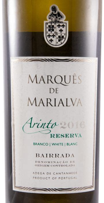 Marqu S De Marialva Arinto Reserva Branco