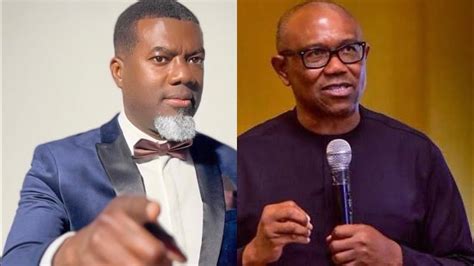 Reno Omokri Peter Obi Is One Of The Reasons Why Dollar Is Falling