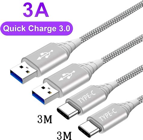 Usb C Ladekabel Für Samsung Galaxy A50 A40 A20e A51 A71 Amazon De Elektronik