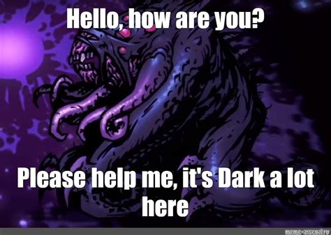 Create Meme Shambler Darkest Dungeon Scary Monster Darkest Dungeon