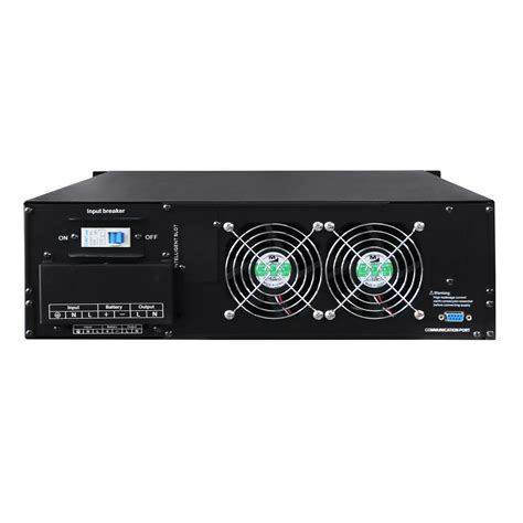 High Frequency Rack Mount Online Ups Three Phase Input Single Phase