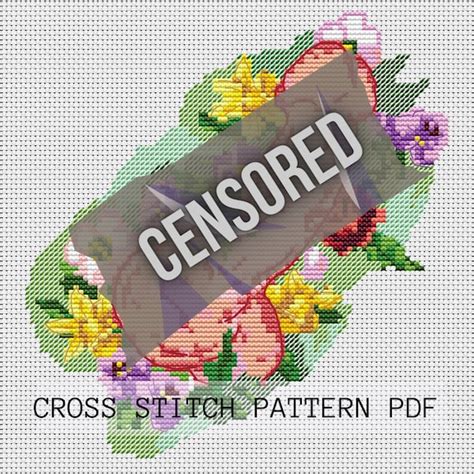 Sex Cross Stitch Etsy