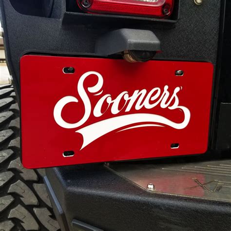 Oklahoma Sooners License Plate - Etsy