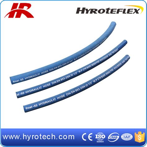 Standard Competitive Flexible 2 Steels Braid Reinforced Hydraulic Hose