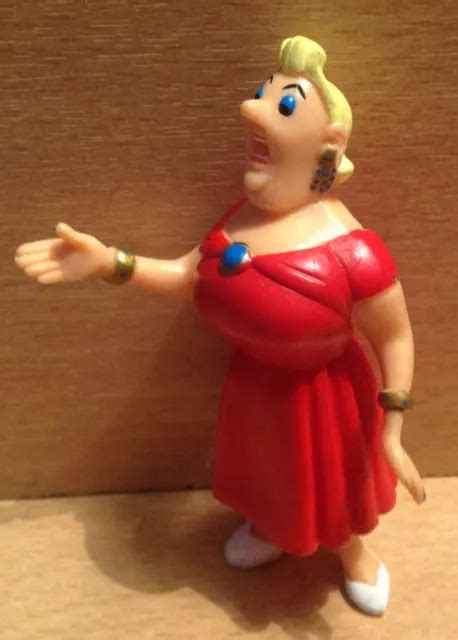 FIGURINE PVC PLASTOY Tintin Kuifje Herge 1994 La Castafiore Avec La