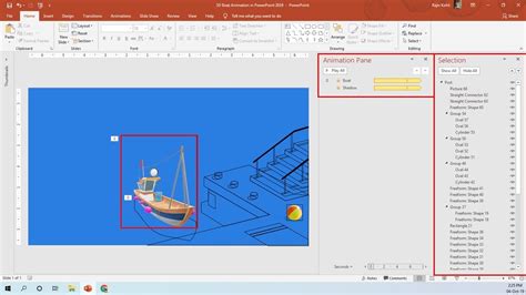 3D Boat Animation in PowerPoint 2016 / 2019 Tutorial - The Teacher Point