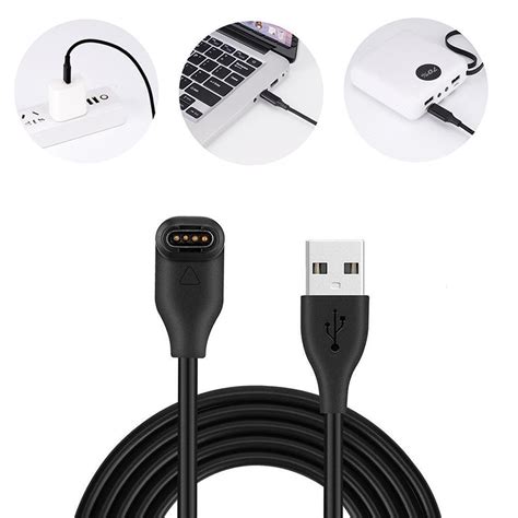 New Charger Replacement Charging Cable Cord USB For Garmin Instinct