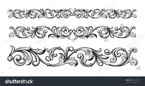 44,641 Engraving Pattern Scroll Images, Stock Photos & Vectors ...