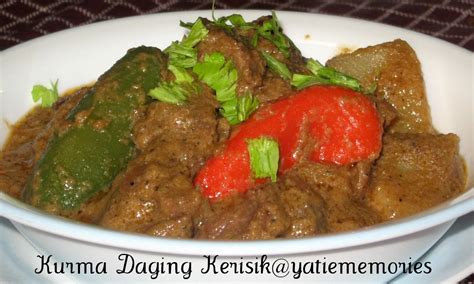 resepi daging masak kurma resepi kurma daging   sedap