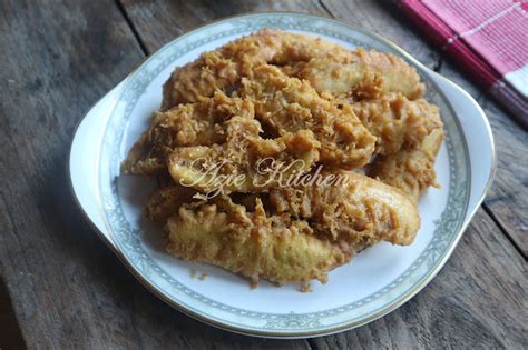 Bancuhan Tepung Untuk Pisang Goreng Azie Kitchen