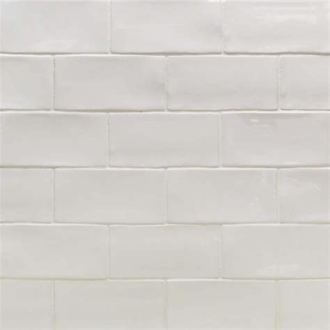 Ivy Hill Tile Catalina White In X In Polished Ceramic Subway Wall