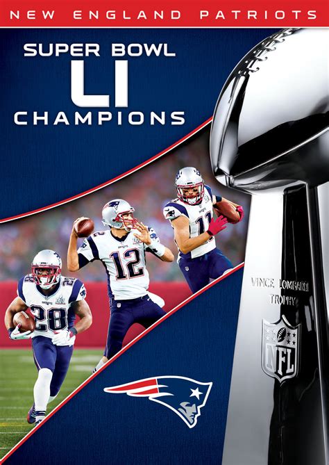 Best Buy Nfl Super Bowl Li Champions New England Patriots [dvd] [2017]