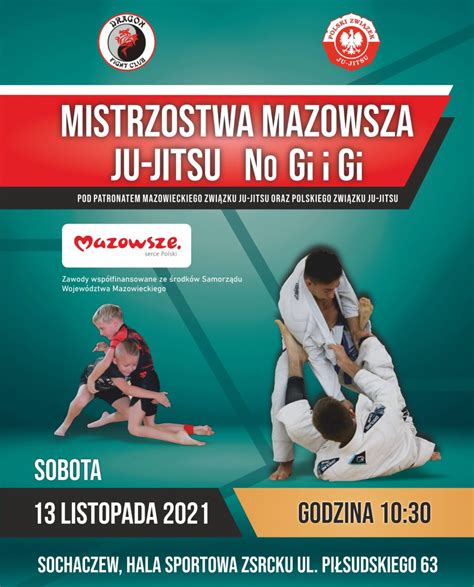 Mistrzostwa Mazowsza Ju Jitsu