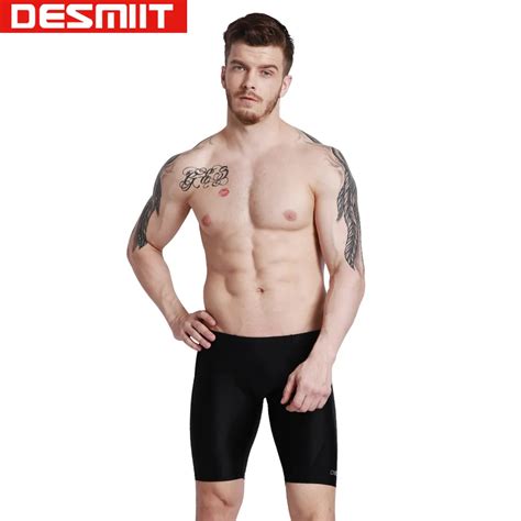 Desmiit New Professional Swimwear Men Swimming Briefs Sexy Boxer