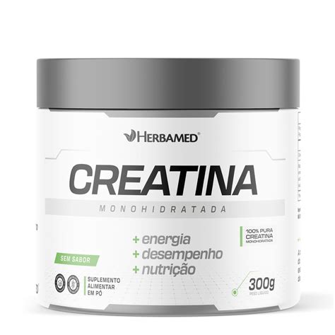 Creatina Monohidratada 300g Herbamed Natunutra