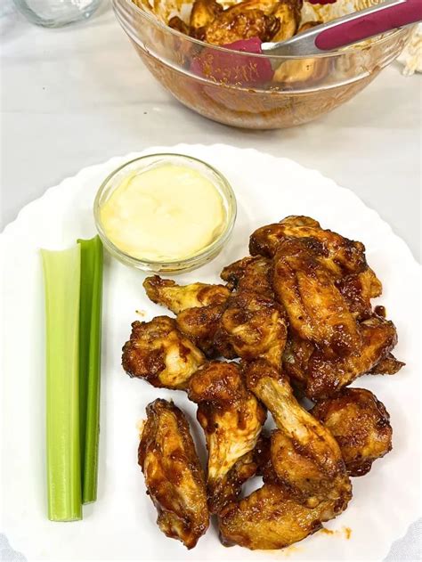 Crispiest Air Fryer Buffalo Chicken Wings Cooking Frog