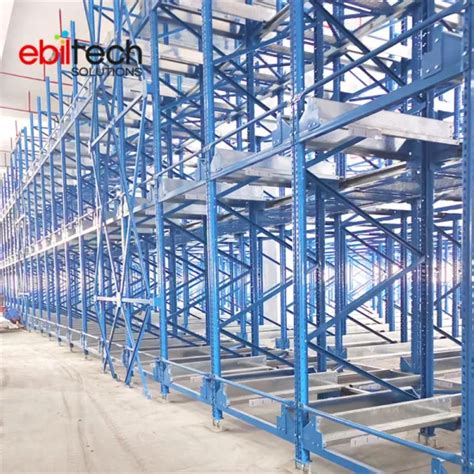 Cost Saving 40 Racking System Logistic Robot 4 Way Pallet Shuttle