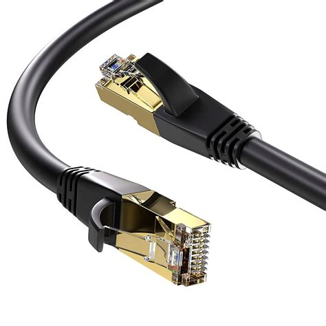 KABEL SIECIOWY LAN PATCHCORD PRZEWÓD KAT 8 RJ45 S FTP SKRĘTKA CAT8 HQ