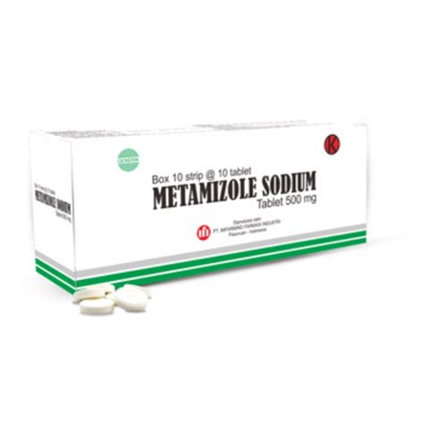 Metamizole 500 Mg 10 Tablet Kimia Farma Alodokter Shop