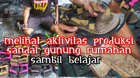 Makesandals Aktivitas Produksi Membuat Sandal Dari Limbah Karet Ban