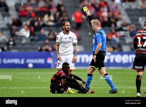 SYDNEY AUSTRALIA 09 DE OCTUBRE Ryan Dale Williams De Perth Glory