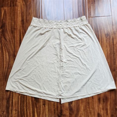 Vassarette Intimates Sleepwear Vassarette Nude Slip Skirt Poshmark