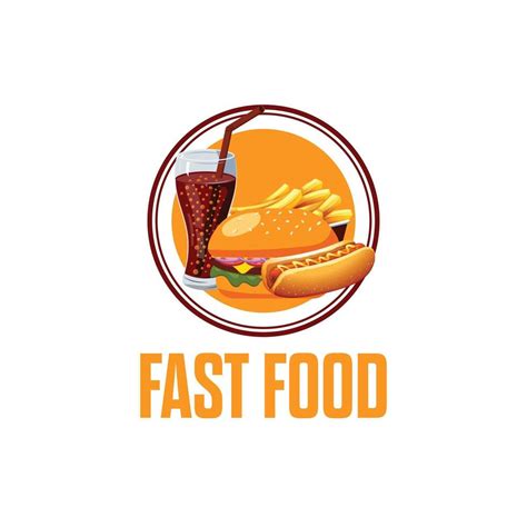 Fast Food Logo Design 47973414 Vector Art At Vecteezy