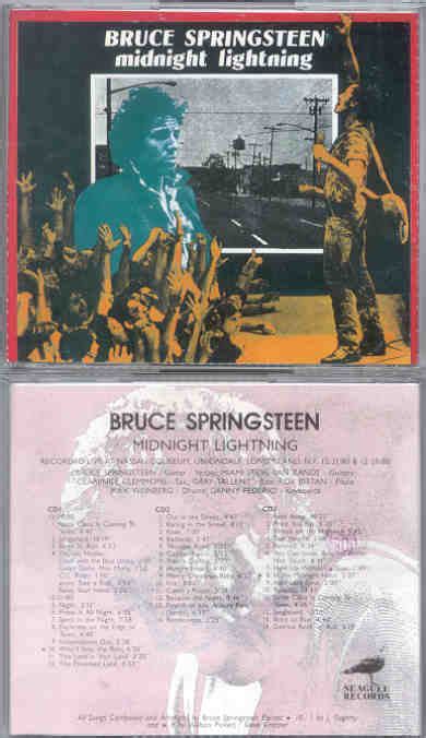 Bruce Springsteen Midnight Lightning 3 CD Set Seagull