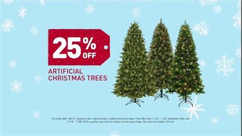 Lowe S Black Friday Deals TV Spot Artificial Christmas Trees ISpot Tv