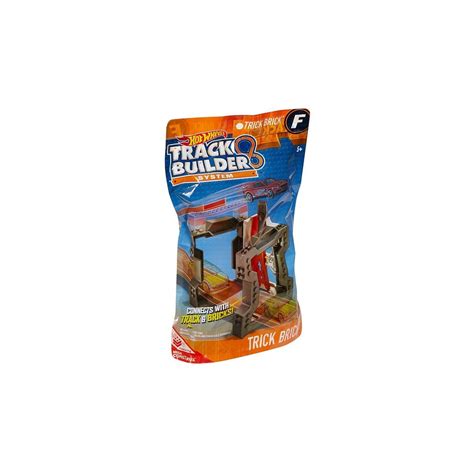 Mattel Hot Wheels Track Builder Trick Brick Σετ Με Αξεσουάρ DLF DXM Toys shop gr