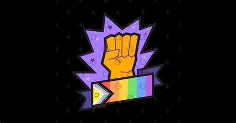 Gay Pride Rainbow Fist Lgbt Ally Lgbt Posters And Art Prints