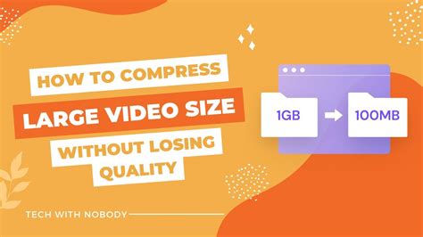 How To Compress Large Video Without Losing Quality How To Reduce