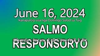 Salmo Responsoryo For June 16 2024 Pptx