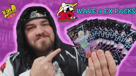 Opening X Wave Ex Packs Of Naruto Kayou Cards Youtube