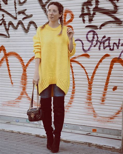 Yellow Jumper And Boxer Braids