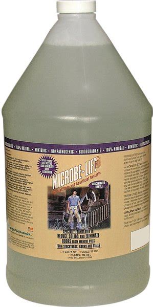 Microbe Lift Eq1 Concentrated Liquid Equine Odor Eliminator 1 Gal Jug