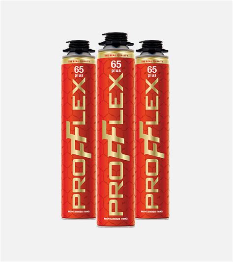 Монтажная пена Profflex, пена Profflex 65 Plus — компания «Немецкие Окна»