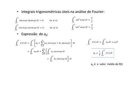 Serie Trigonometrica E Exponencial De Fourier Ppt